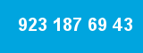 923 187 69 43 923 187 69 43